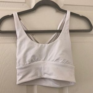 Long line sports bra
